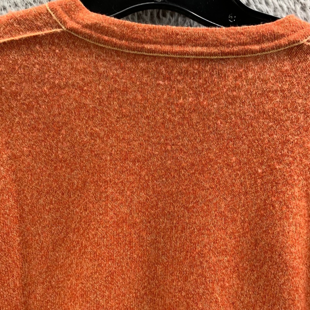 DALMINE Sweater Mens Size 52 Pullover Cashmere Orange* - Picture 7 of 9